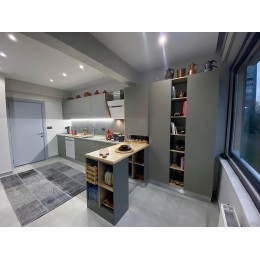 Kaya Gri Mat High Gloss